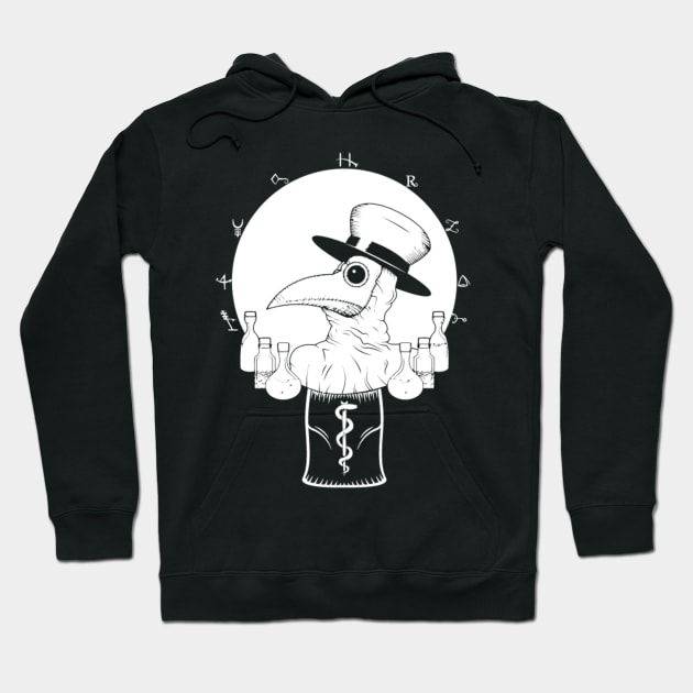 Plague Doctor Shirt Hoodie by zahid32